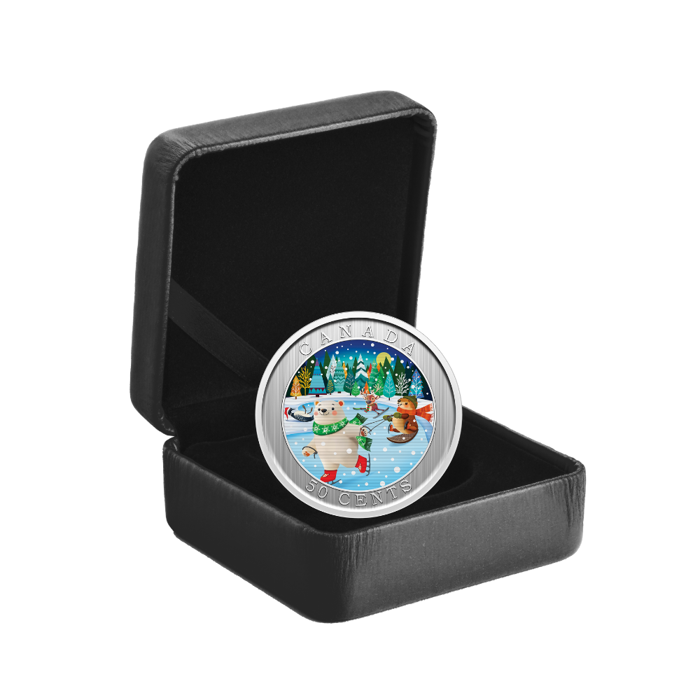 Whimsical Winter Lenticular Coin Canada 2026 Royal Canadian Mint