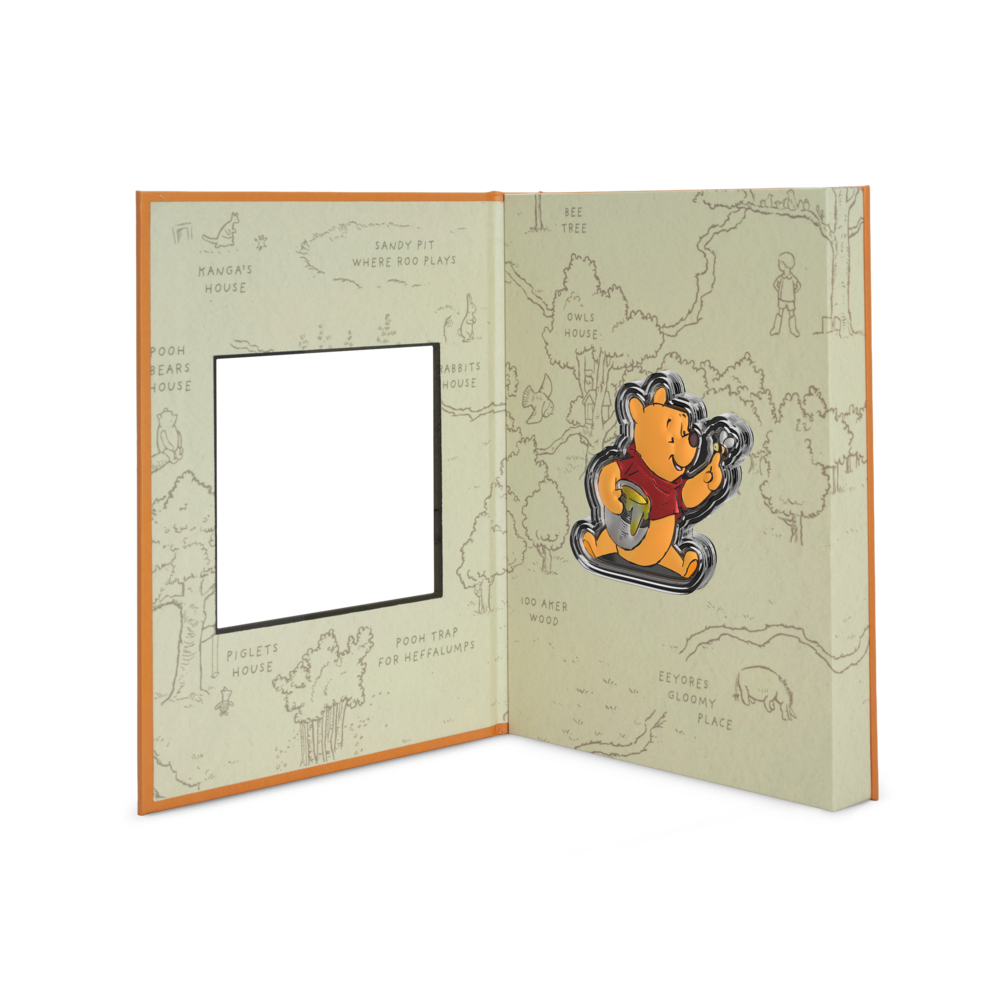 Winnie the Pooh For the Love of Hunny Silver Coin AGORO