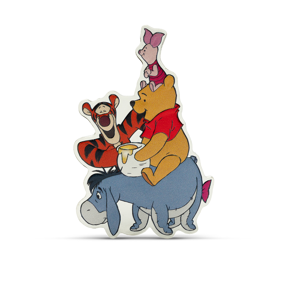 Winnie the Pooh Friends Love Hunny Too Silver Coin