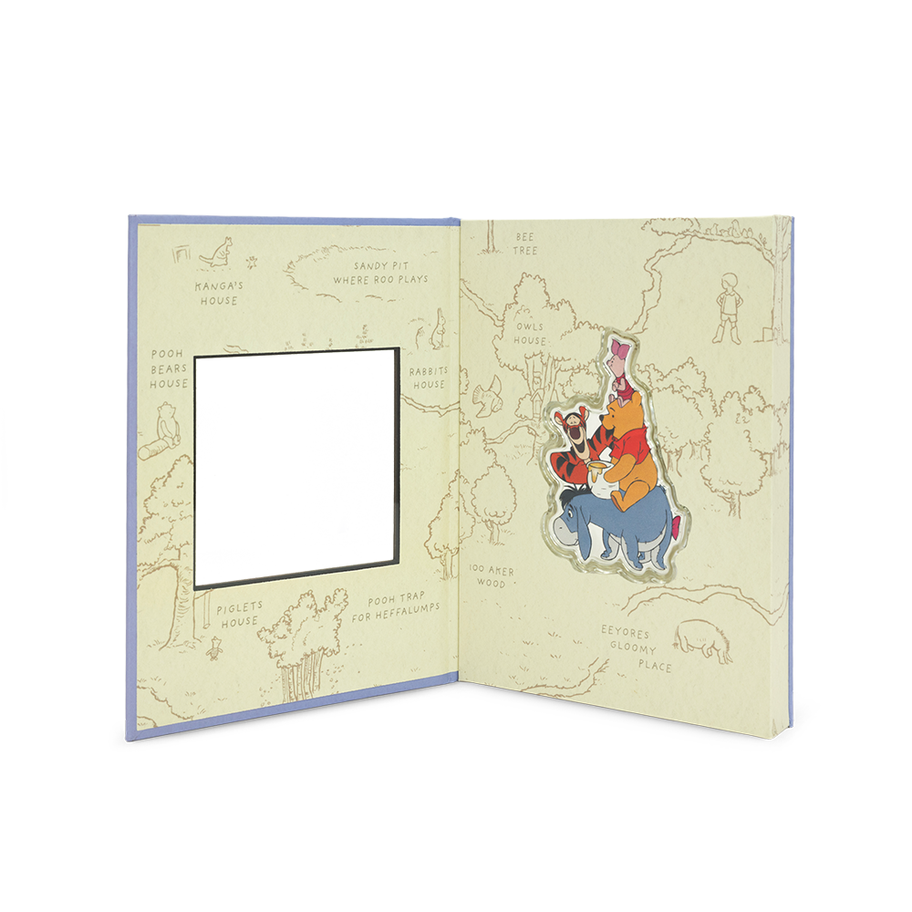 Winnie the Pooh Friends Love Hunny Too Silver Coin