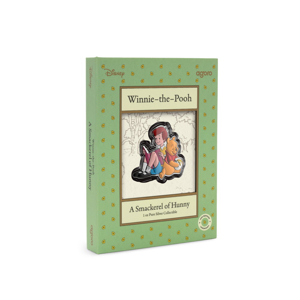 Winnie the Pooh A Smackerel of Hunny Silver Coin AGORO