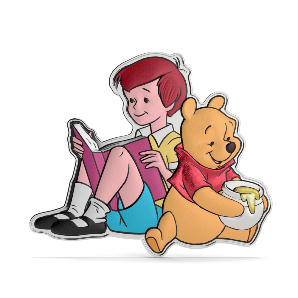 Winnie the Pooh A Smackerel of Hunny Silver Coin AGORO
