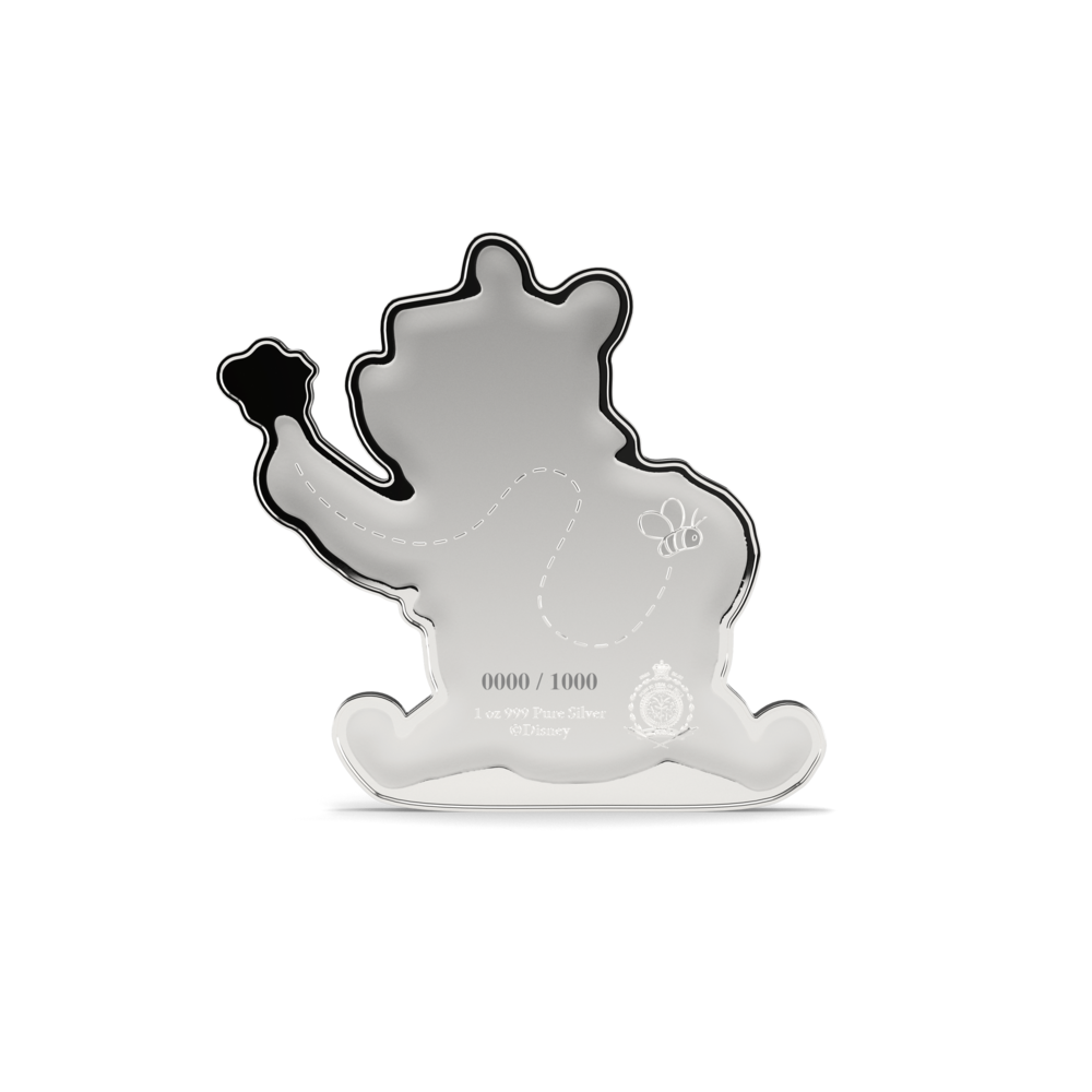 Winnie the Pooh For the Love of Hunny Silver Coin AGORO