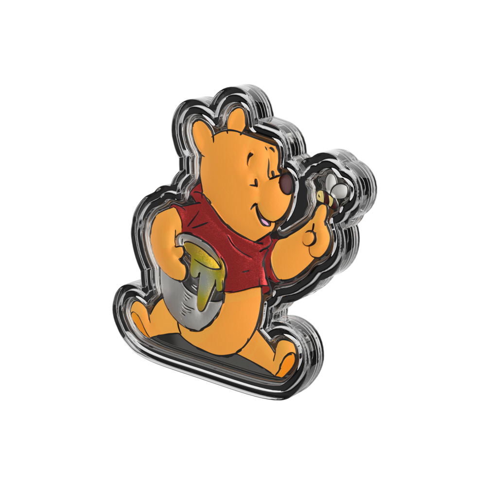 Winnie the Pooh For the Love of Hunny Silver Coin AGORO