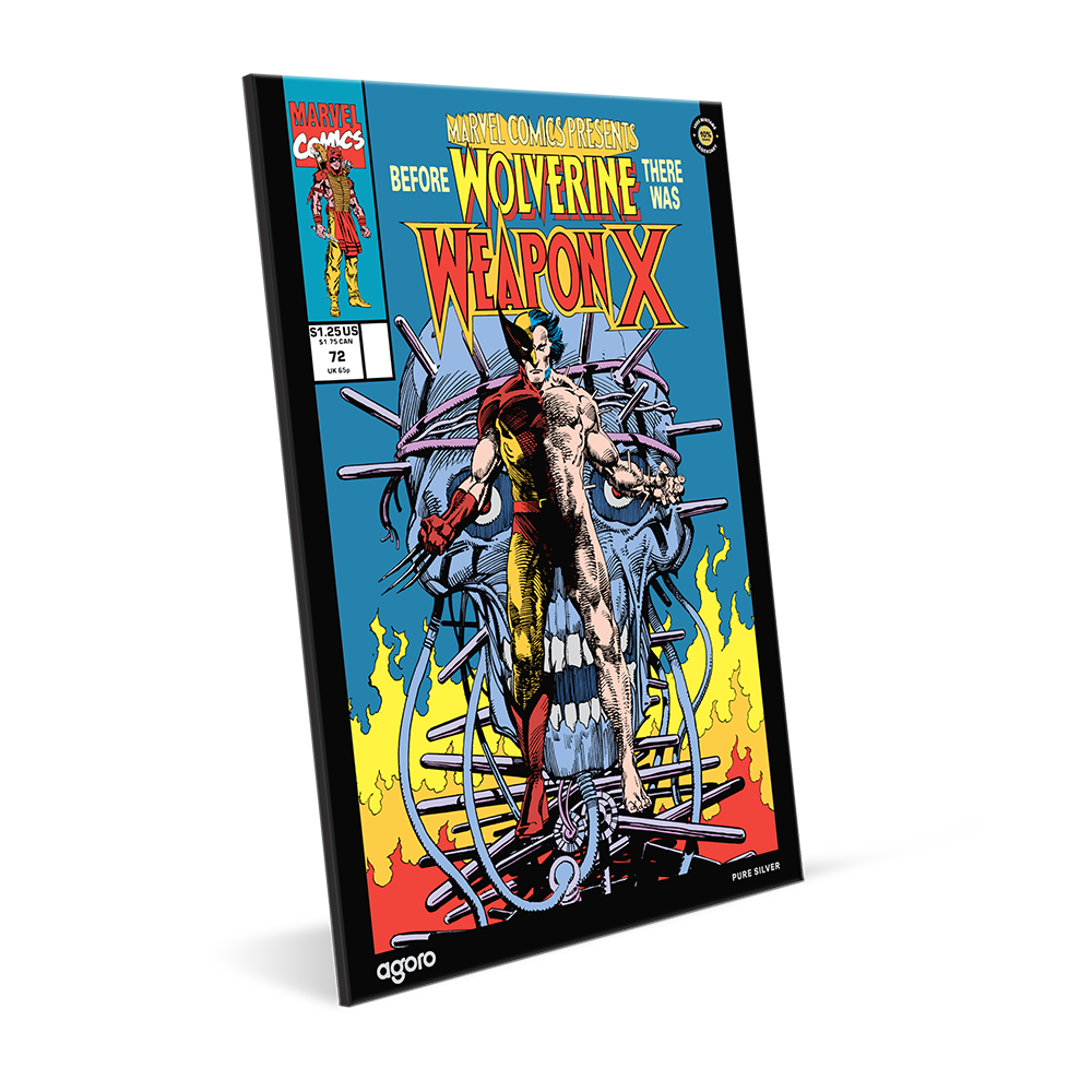 Marvel Wolverine #72 Silver Foil Agoro