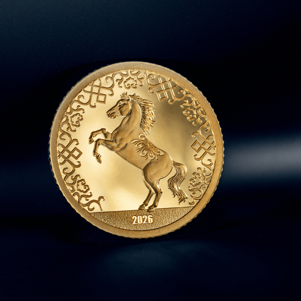 Year of Horse Lunar Collection Gold Coin 2026 image CIT coin Invest AG Parthava Coin