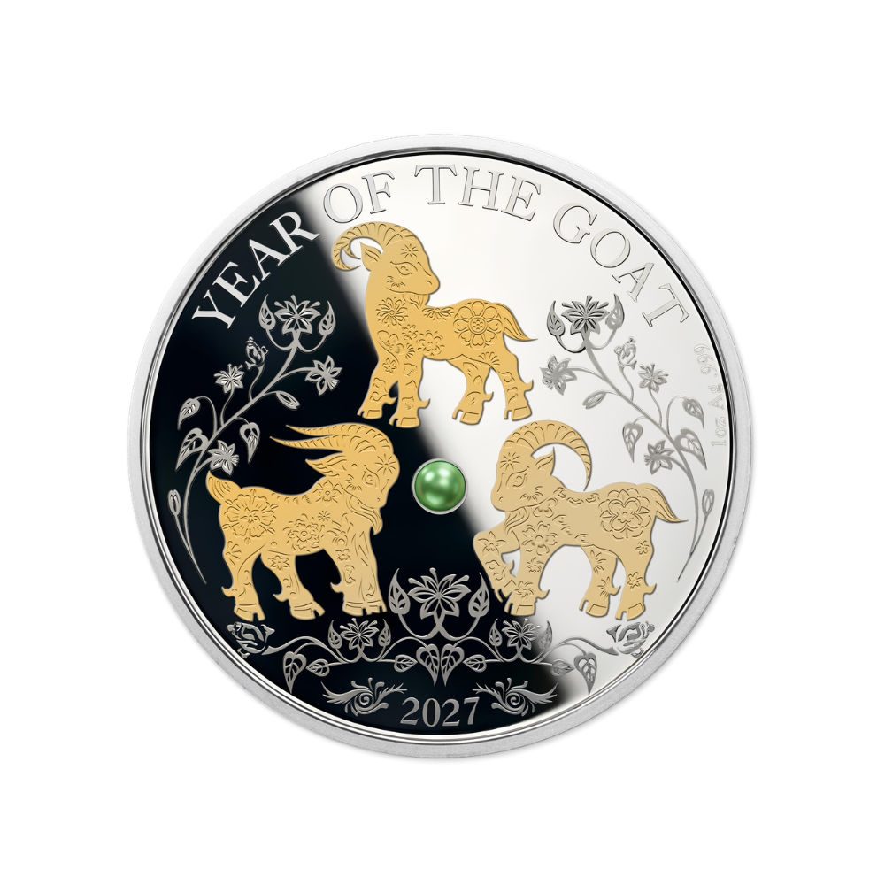 YearoftheGoat1OzSilverCoinWith