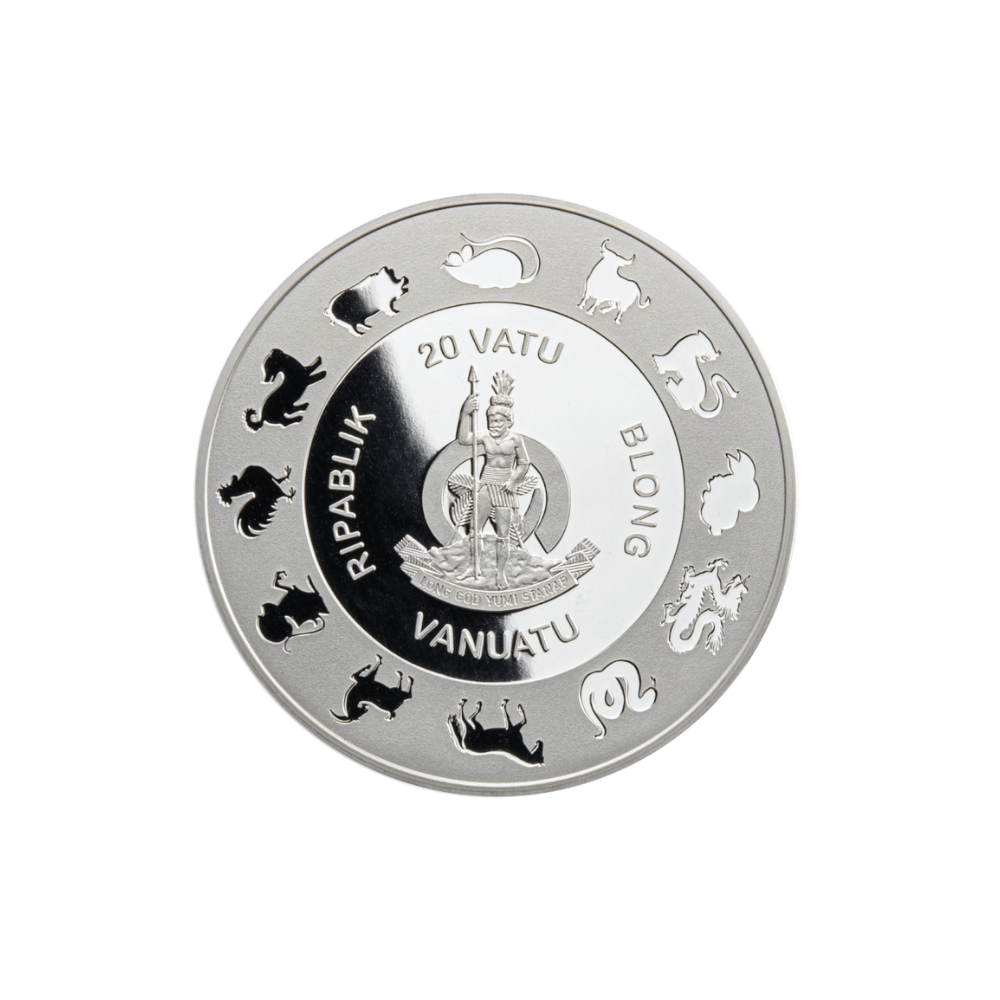 Year of the Horse 1 Oz Silver with Pearl 2026