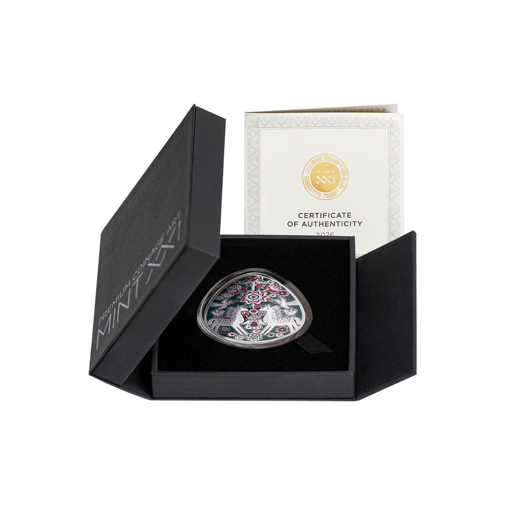 Zoretsvit Ukrainian Pysanka 1 Oz Silver Coin 2026
