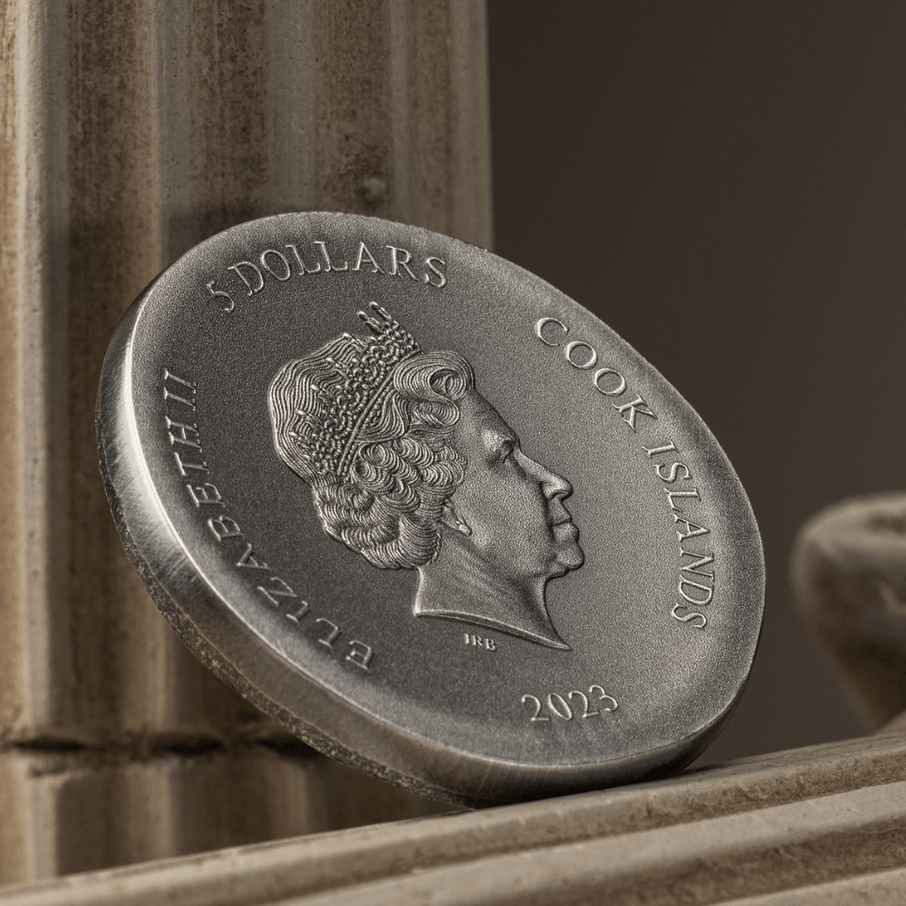 ARETHUSA 1 Oz Silver Coin $5 Cook Islands 2023 - PARTHAVA COIN