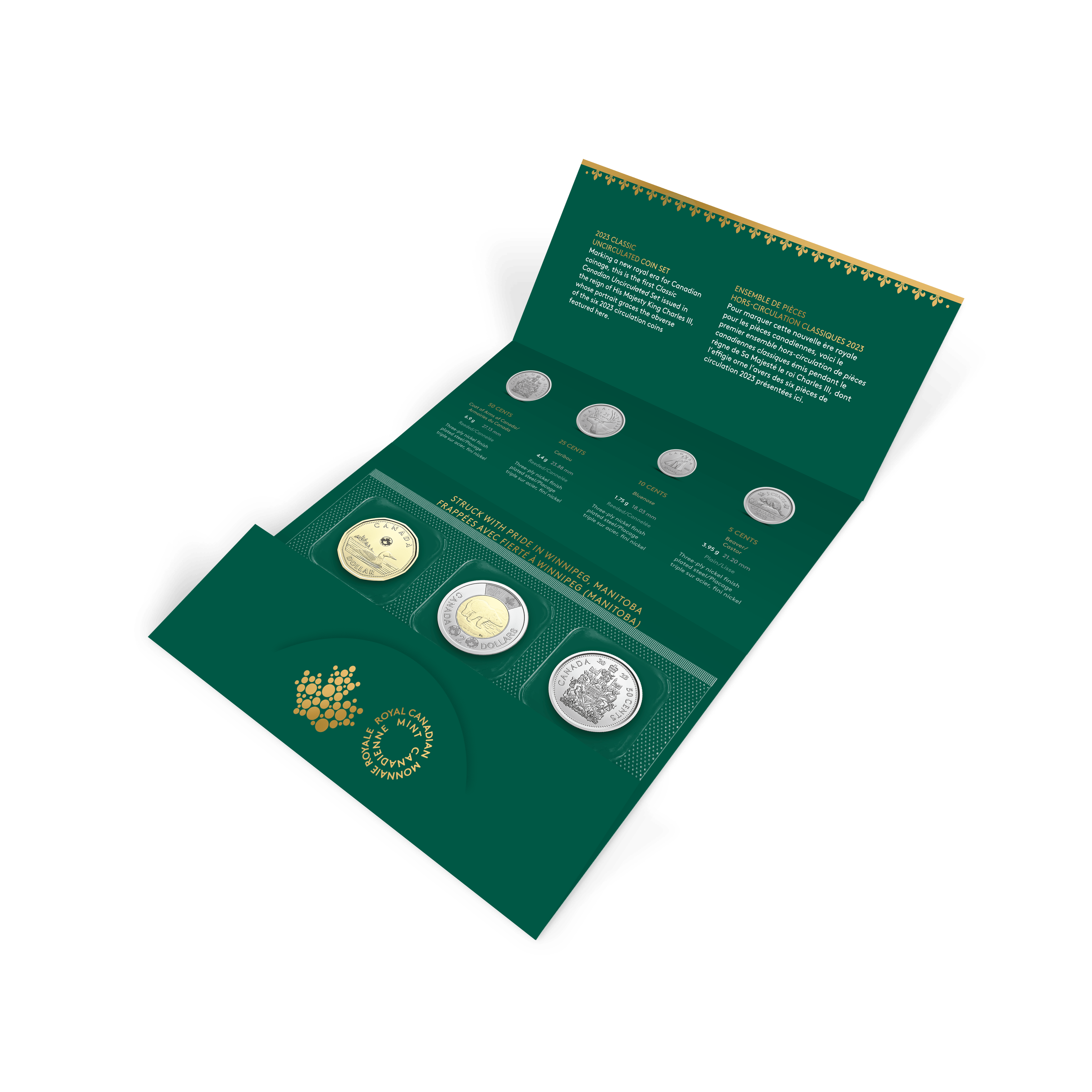 Classic Uncirculated Coin Set 2023 Canada - PARTHAVA COIN