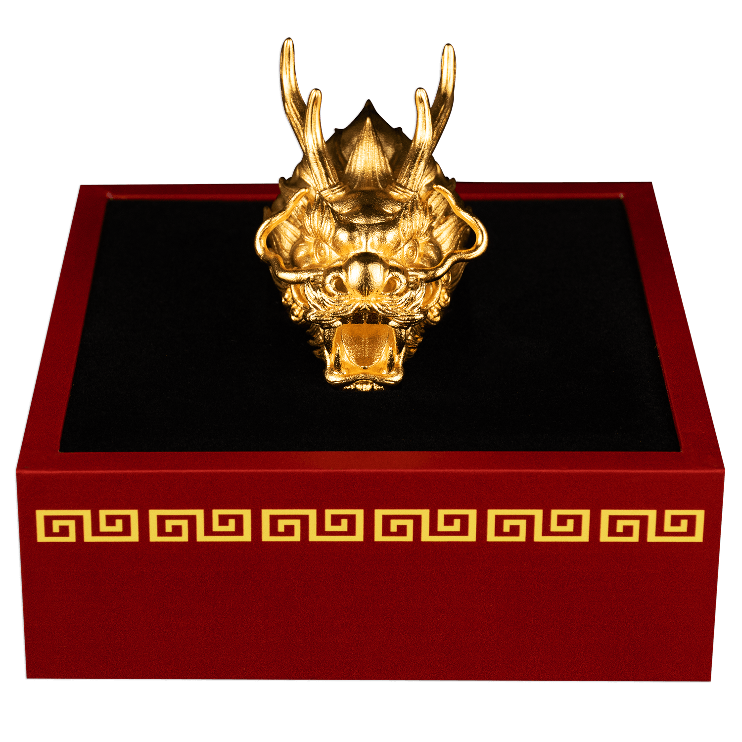 DRAGON HEAD 3D 3 Oz Silver Coin $5 Samoa 2024 - PARTHAVA COIN