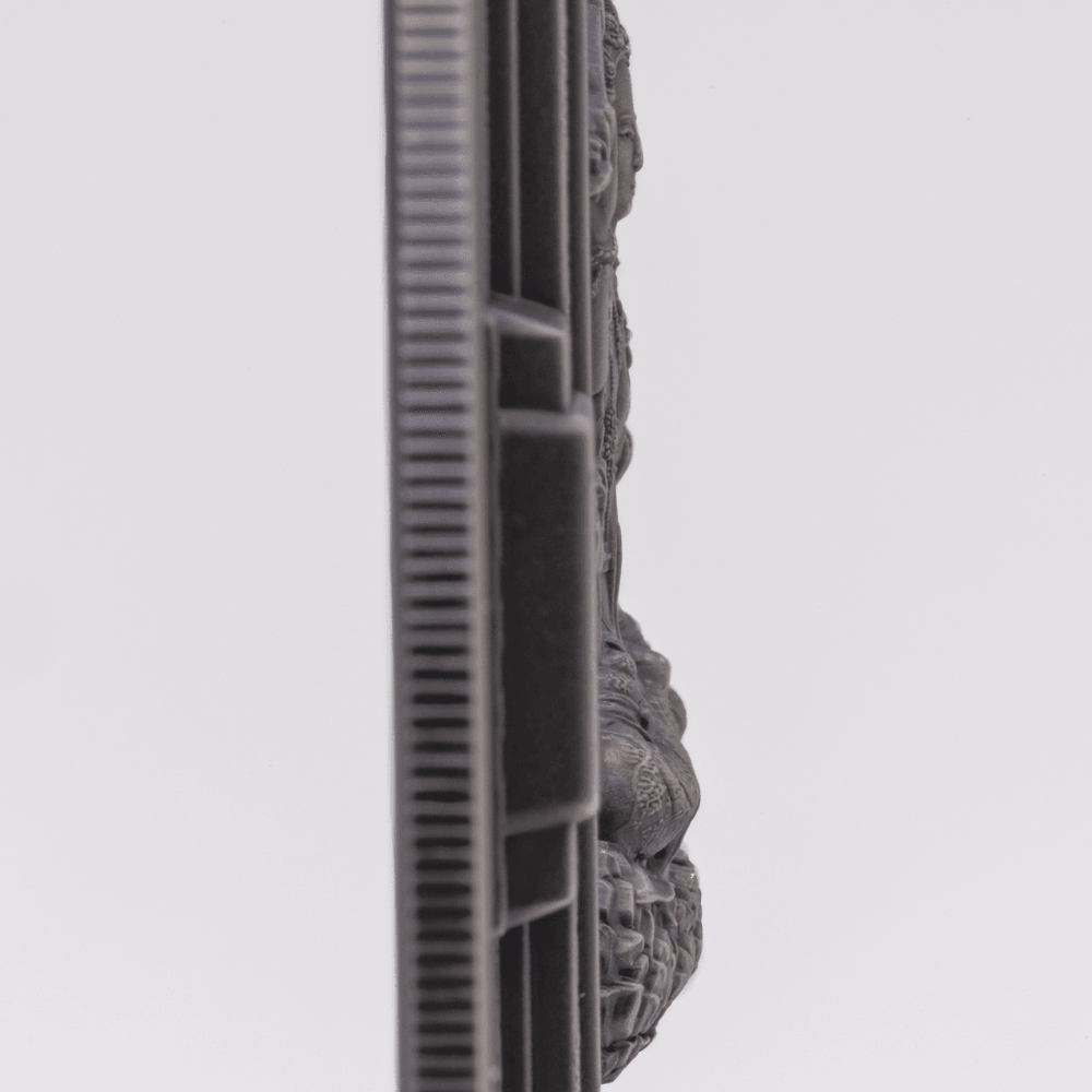 MANJUSHRI MANDALA Archeology Symbolism Antique 3 Oz Silver Coin 2000 Togrog Mongolia 2024 - PARTHAVA COIN