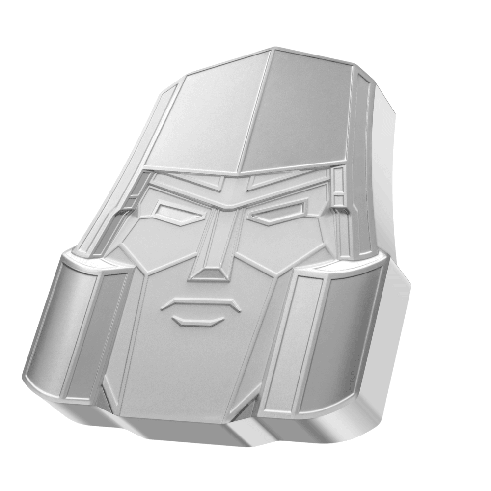 MEGATRON 40th Anniversary 3 Oz Silver Coin $5 Niue 2024 - PARTHAVA COIN