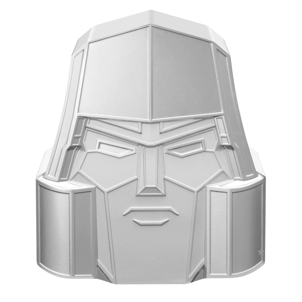 MEGATRON 40th Anniversary 3 Oz Silver Coin $5 Niue 2024 - PARTHAVA COIN