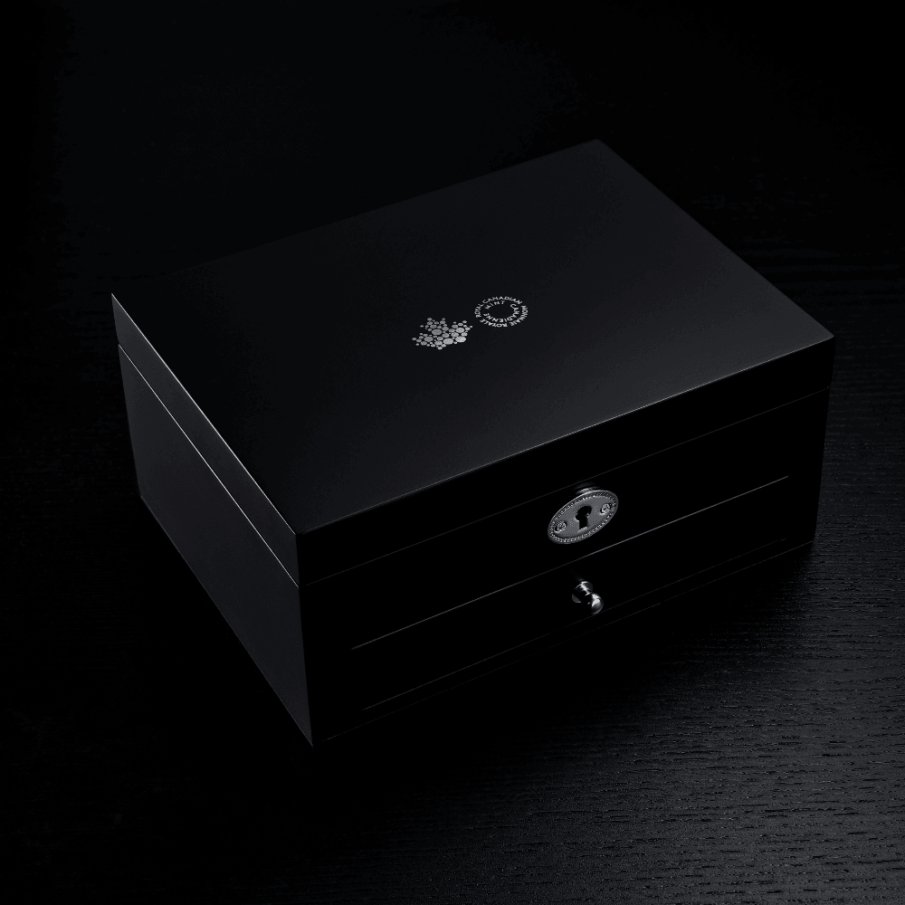 OPULENCE Grandeur 2 Oz Pure Gold Pink Diamond Coin $350 Canada - PARTHAVA COIN