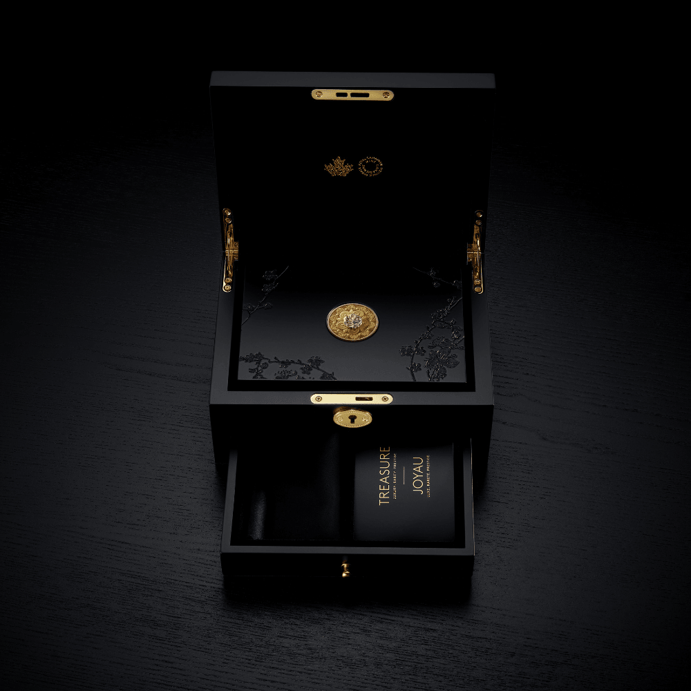 OPULENCE Treasure 1 Oz Pure Gold Pink Diamond Coin $200 Canada - PARTHAVA COIN