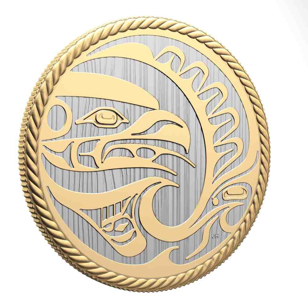 THE HUNTER 2 Oz Silver Coin $30 Canada 2024 - PARTHAVA COIN
