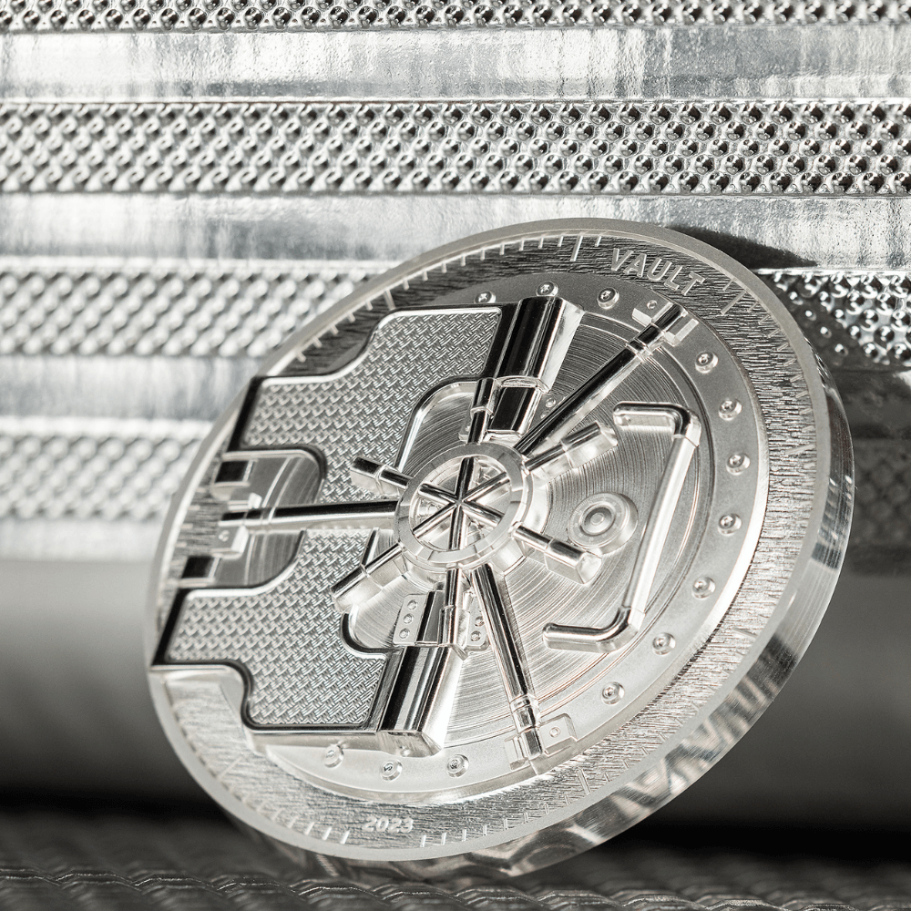 VAULT 3 Oz Silver Coin $20 Cook Islands 2023 - PARTHAVA COIN