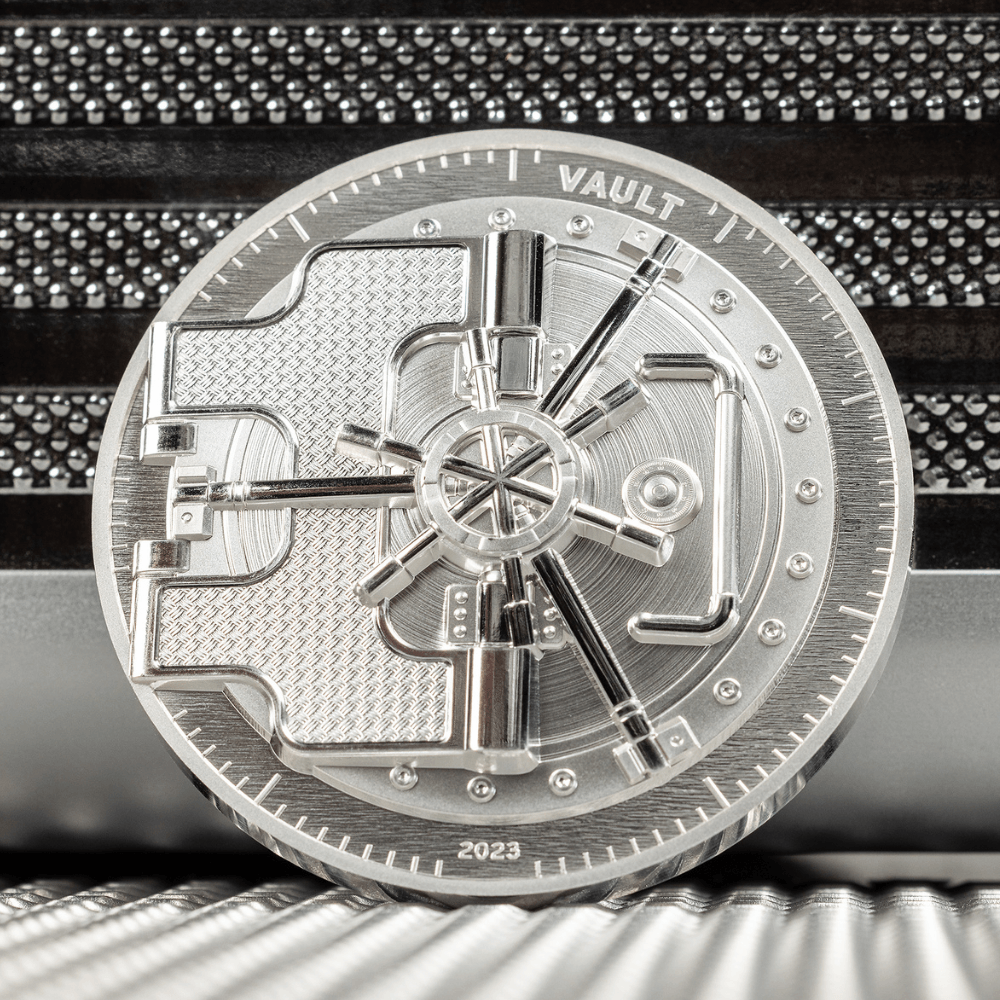 VAULT 3 Oz Silver Coin $20 Cook Islands 2023 - PARTHAVA COIN