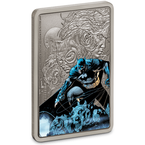 THE CAPED CRUSADER™ - BATMAN™ 1oz Silver Coin - PARTHAVA COIN