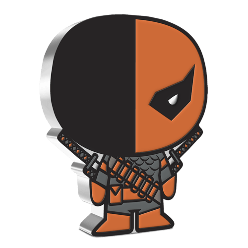 DEATHSTROKE™, 1oz Pure Silver Coin, Series: Chibi® Coin Collection DC Comics Series 2021, Niue, NZ Mint - PARTHAVA COIN