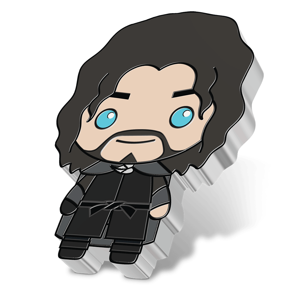 ARAGORN™, 1oz Pure Silver Coin, Series: Chibi® Coin Collection THE LORD OF THE RINGS™ 2021, Niue, NZ Mint - PARTHAVA COIN