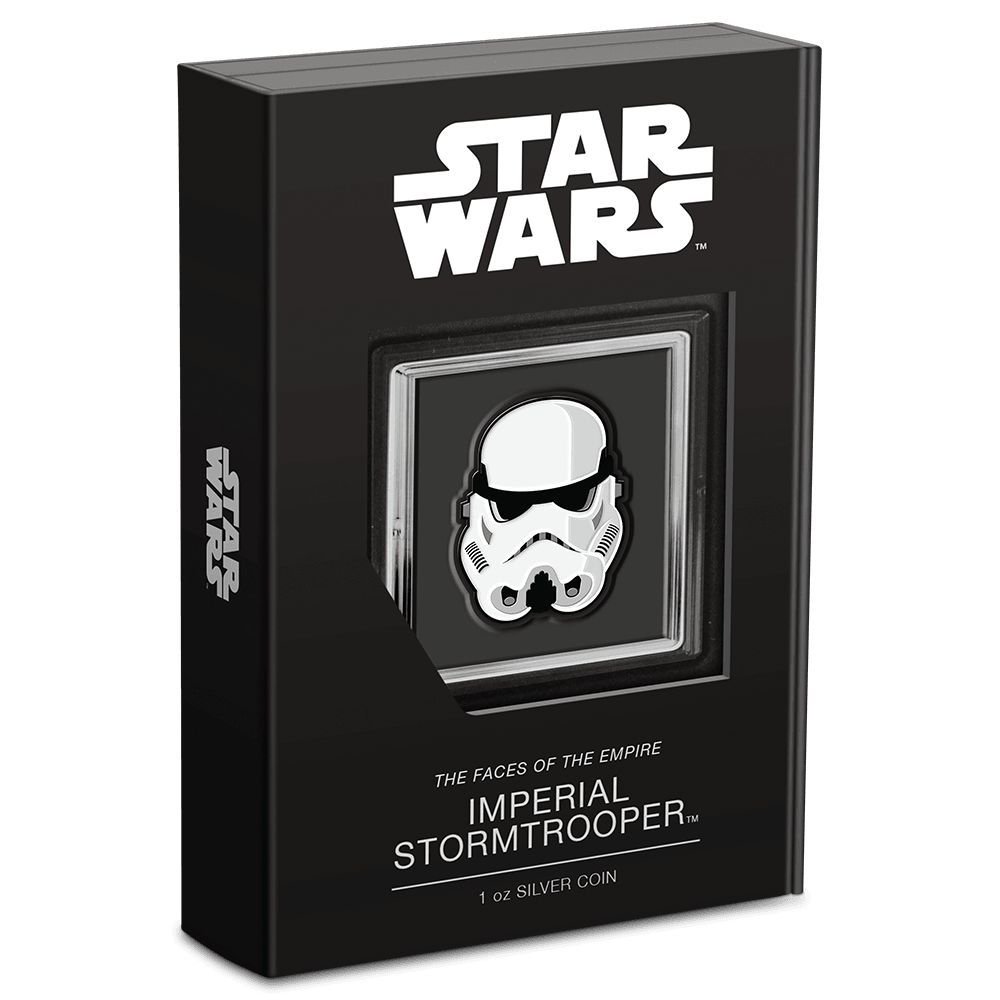 The Faces of the Empire – Imperial Stormtrooper 1oz Silver Coin - PARTHAVA COIN