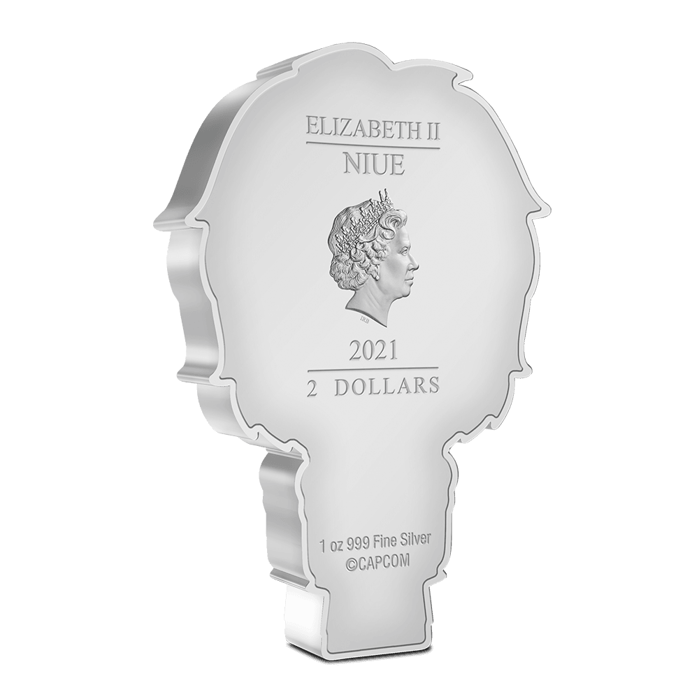 KEN MASTERS, 1oz. Pure Silver Coin, Series: Chibi® Coin Collection Street Fighter™ 2021, Niue, NZ Mint - PARTHAVA COIN