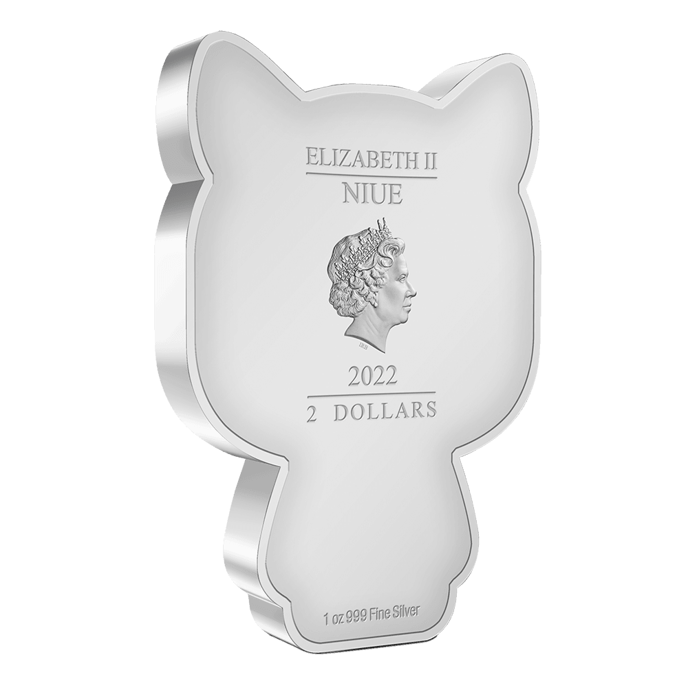 PREMIUM NUMBER SELECTION, 2022 YEAR OF THE TIGER, 1 oz Pure Silver Coin, Series: Chibi® Coin Collection Lunar Series 2022, Niue, NZ Mint - PARTHAVA COIN