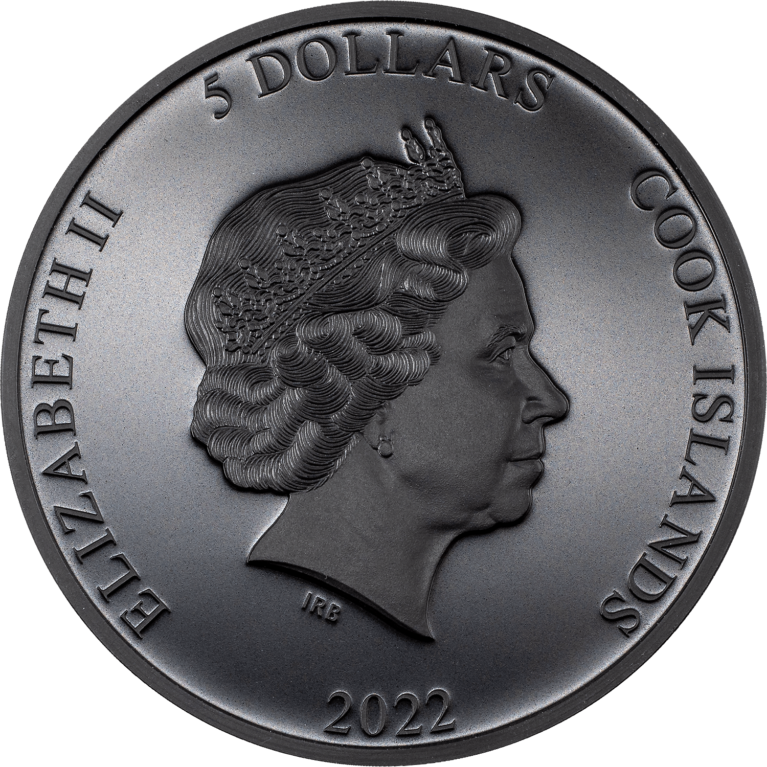 FEAR OF THE DARK Iron Maiden 1 Oz Silver Coin $5 Cook Islands 2022 - PARTHAVA COIN