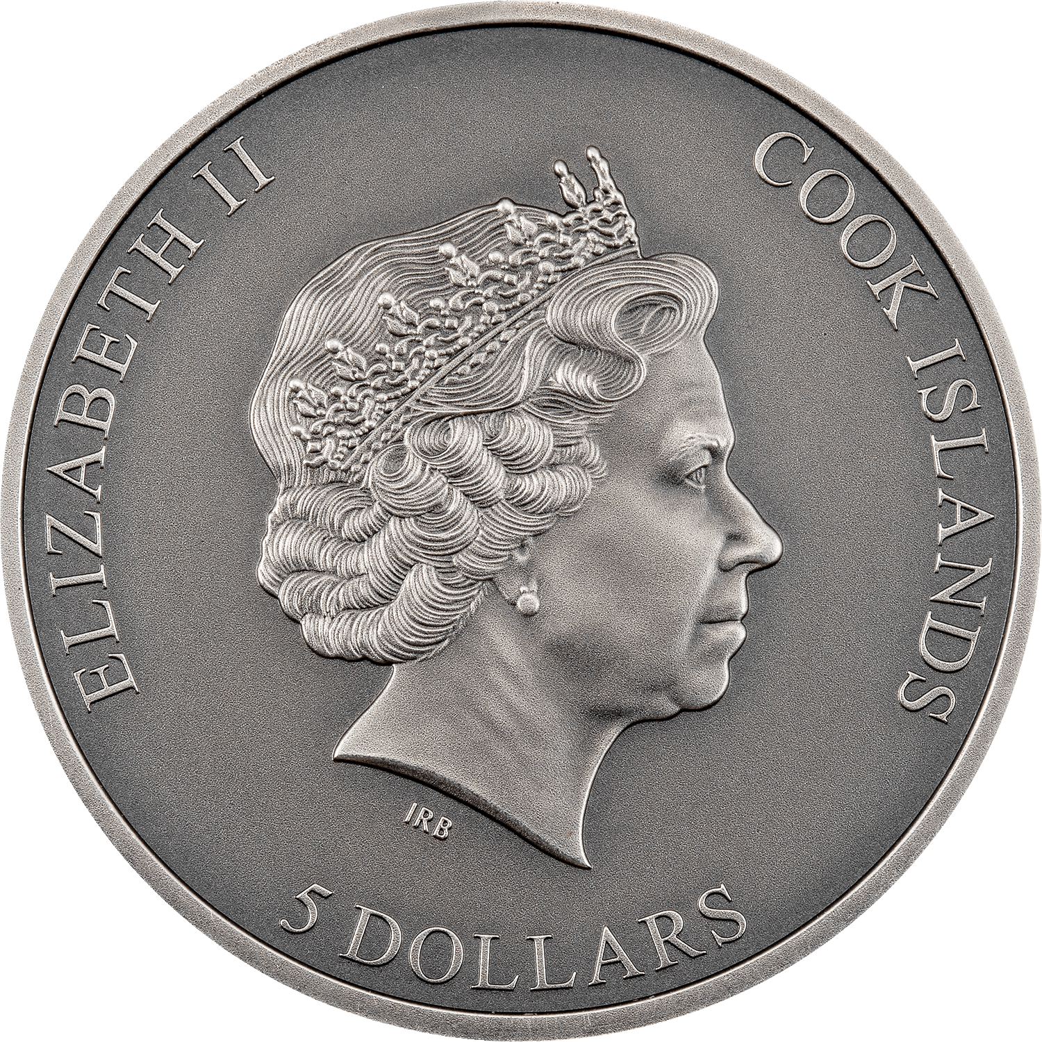 SECRET HEART 1 Oz Silver Coin $5 Cook Islands 2022 - PARTHAVA COIN