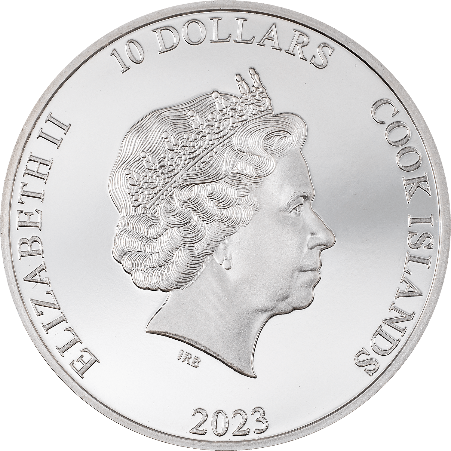 HALF DOME Mountains 2 Oz Silver Coin $10 Cook Islands 2023 - PARTHAVA COIN
