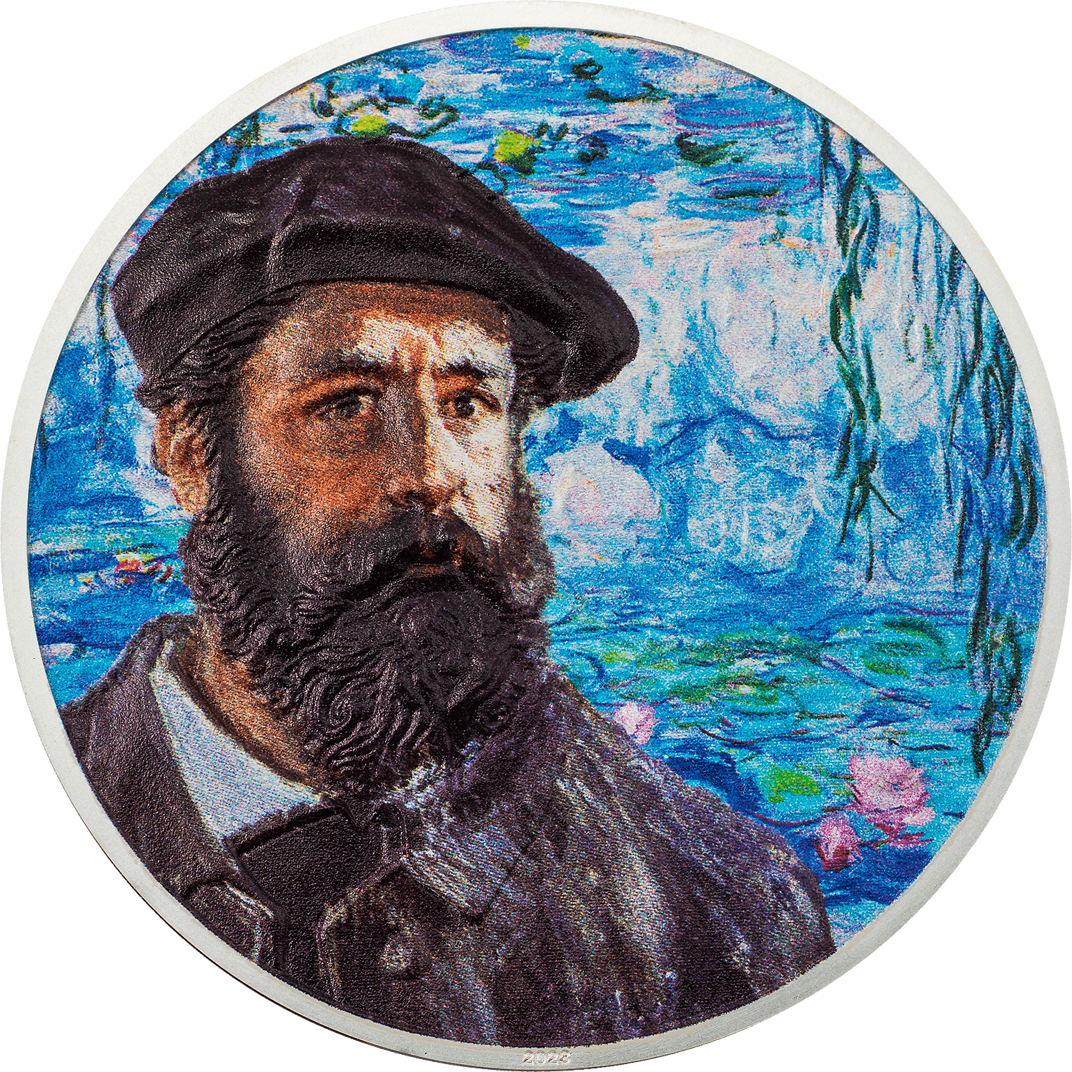 CLAUDE MONET Masters of Art 2 Oz Silver Coin $10 Cook Islands 2023 - PARTHAVA COIN