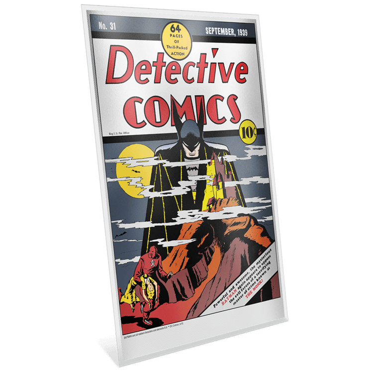 Detective Comics #31 35g Pure Silver Foil - PARTHAVA COIN