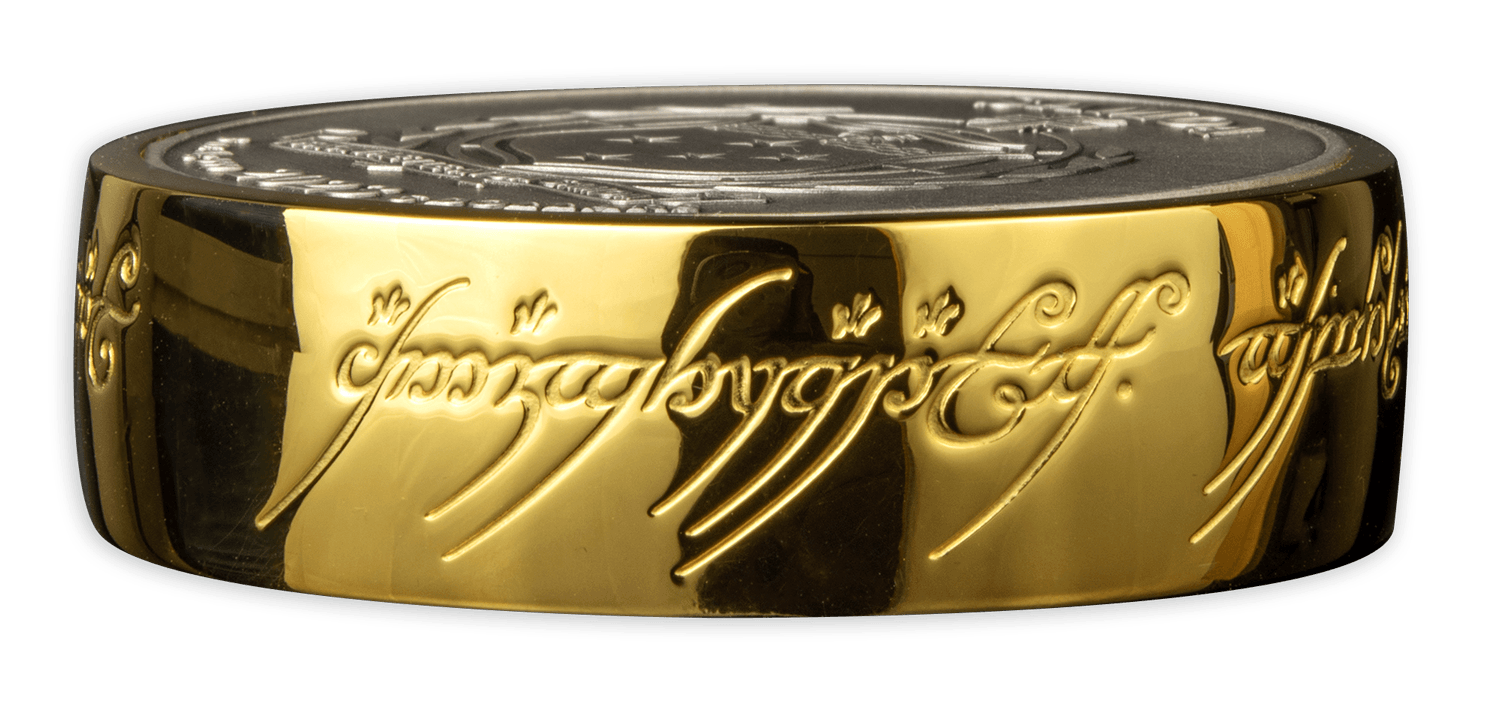 ONE RING Lord of the Rings 3 Oz Silver Coin $5 Samoa 2023 - PARTHAVA COIN