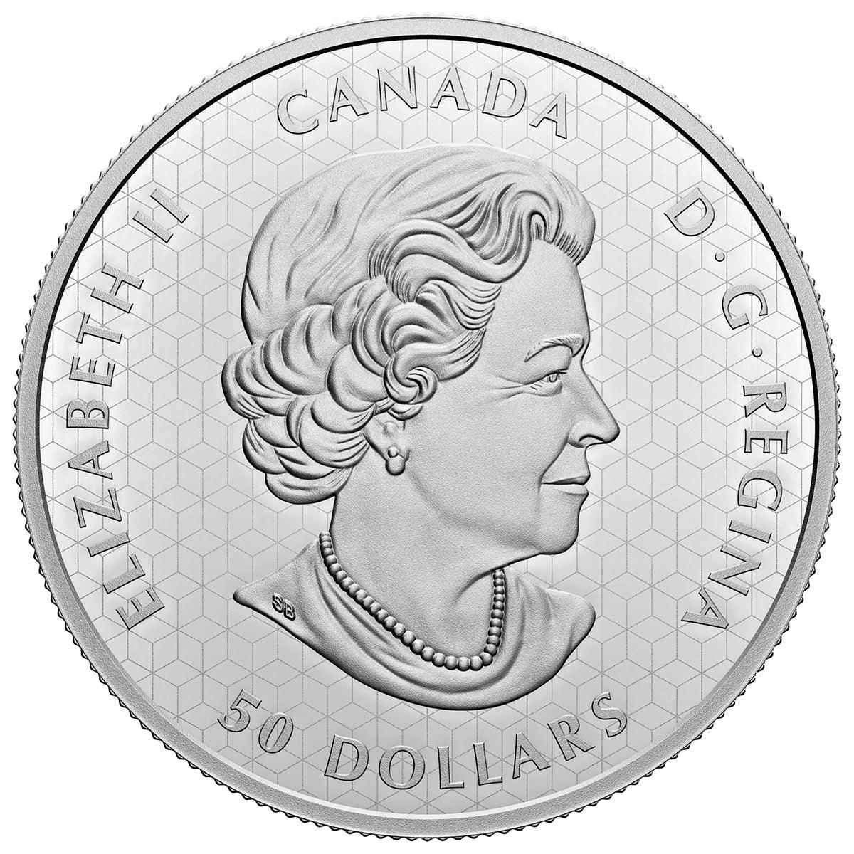 PEACE DOLLAR 5 Oz Silver Coin $50 Canada 2022 - PARTHAVA COIN