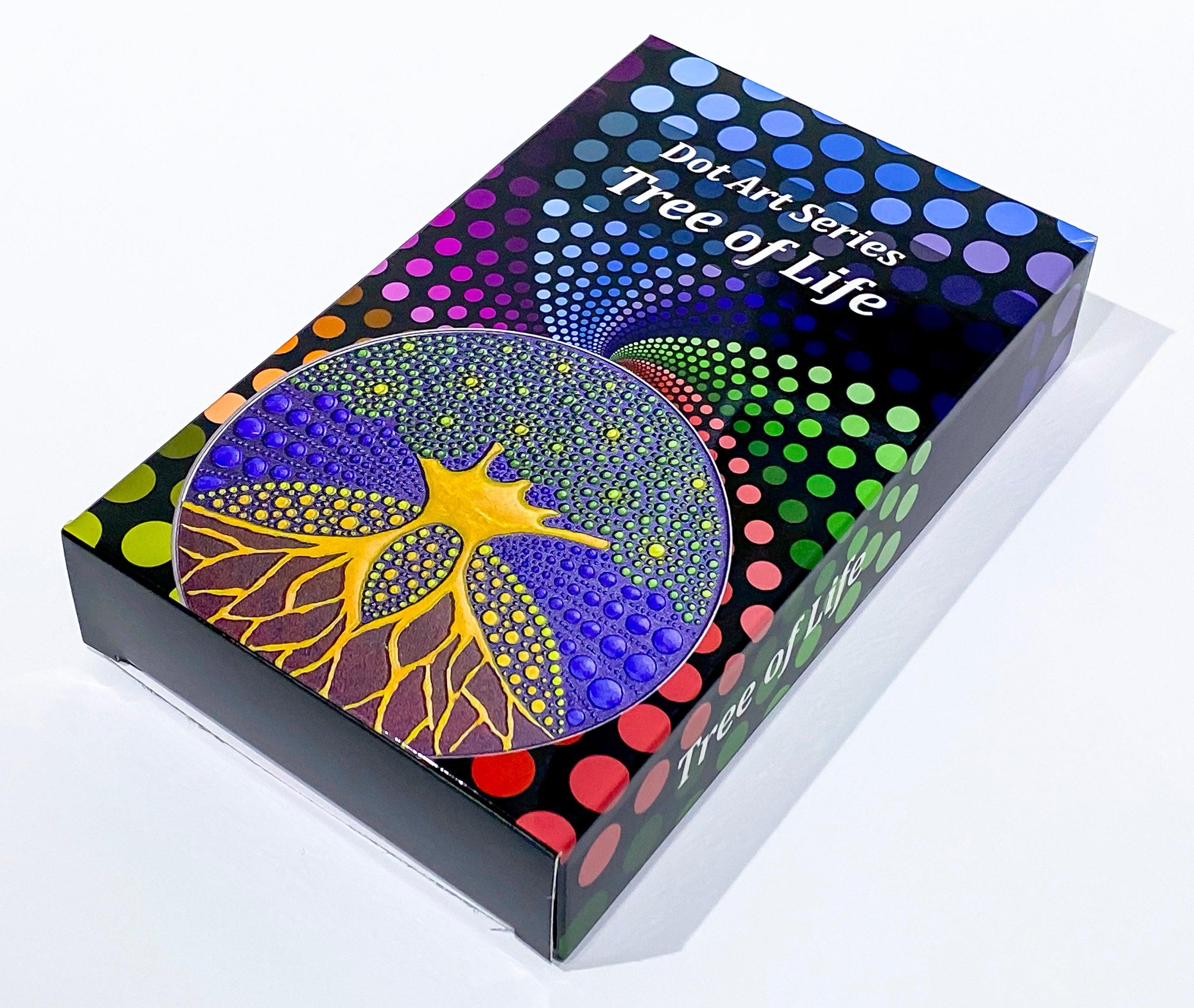 TREE OF LIFE Dot Art 3 Oz Silver Coin 20$ Palau 2020 - PARTHAVA COIN