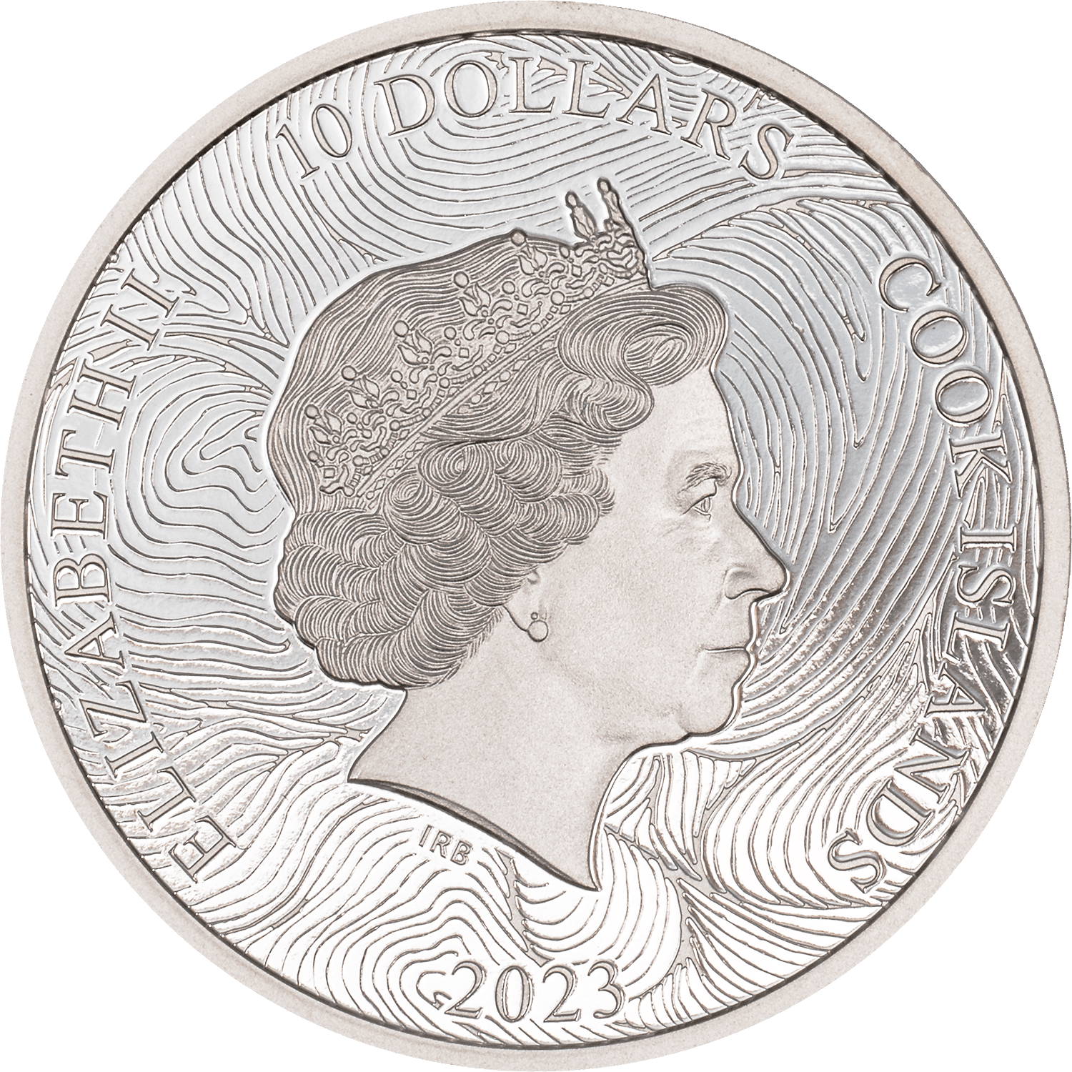 WAVE Silverland 2 Oz Silver Coin $10 Cook Islands 2023 - PARTHAVA COIN