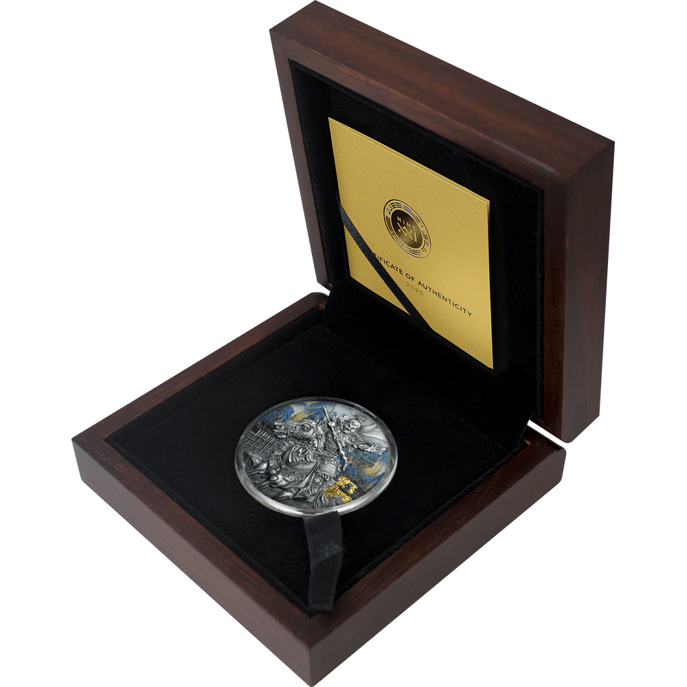 ZHANG FEI Warriors Of Ancient China 3 Oz Silver Coin 5$ NIUE 2020 - PARTHAVA COIN