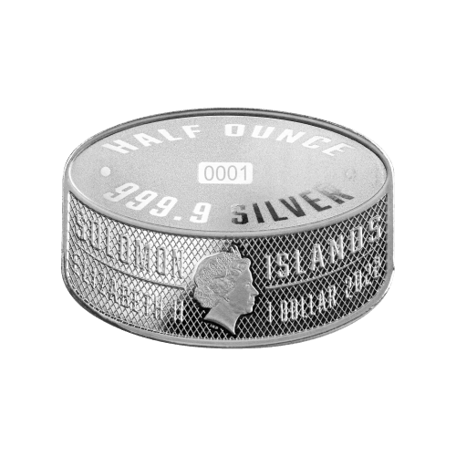 ICE HOCKEY Heritage Sports Set 2 Silver Coins $1 Solomon Islands 2022 - PARTHAVA COIN