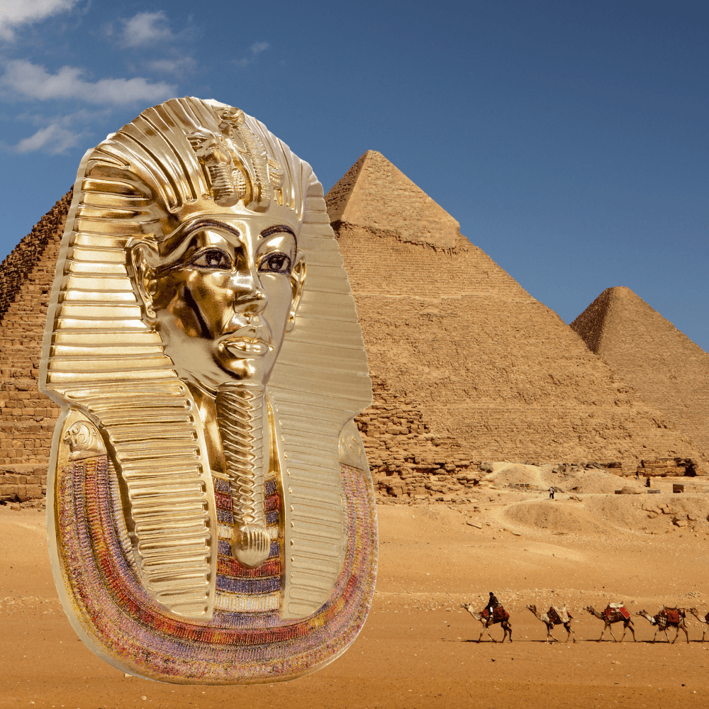 Egyptian Art 3D : Tutankhamun’s Mask - PARTHAVA COIN
