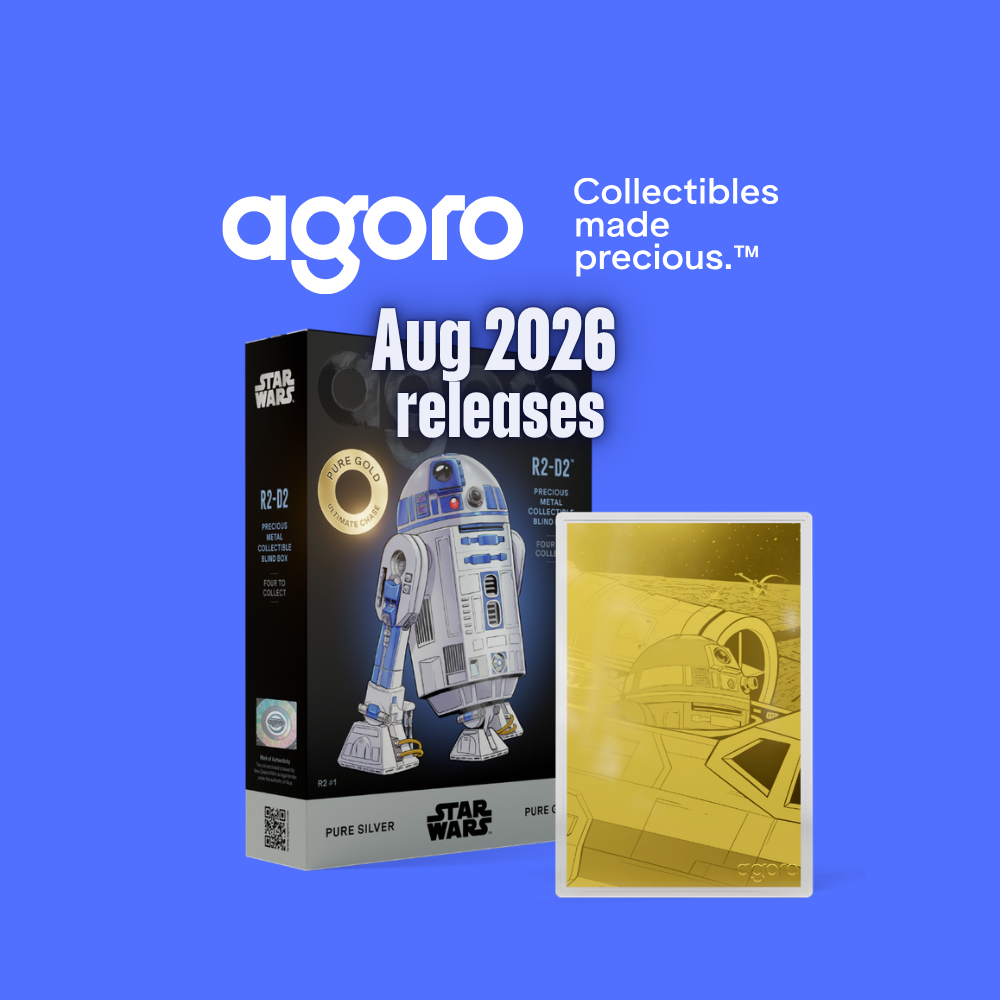 Agoro August 2026 Coming Soon | Pure Silver & Pure Gold Collectibles