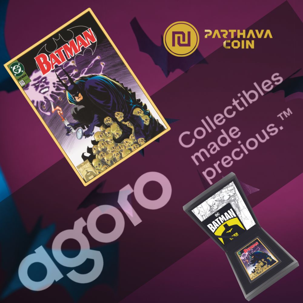 BATMAN™ 516 COMIC 85 Years Anniversary 5 Oz Silver Coin