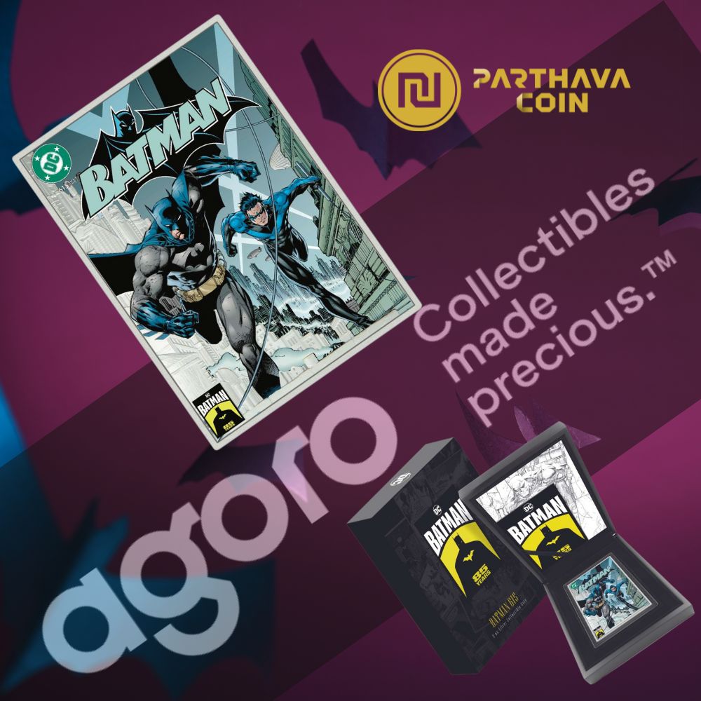 BATMAN™ 615 COMIC 85 Years Anniversary 5 Oz Silver Coin