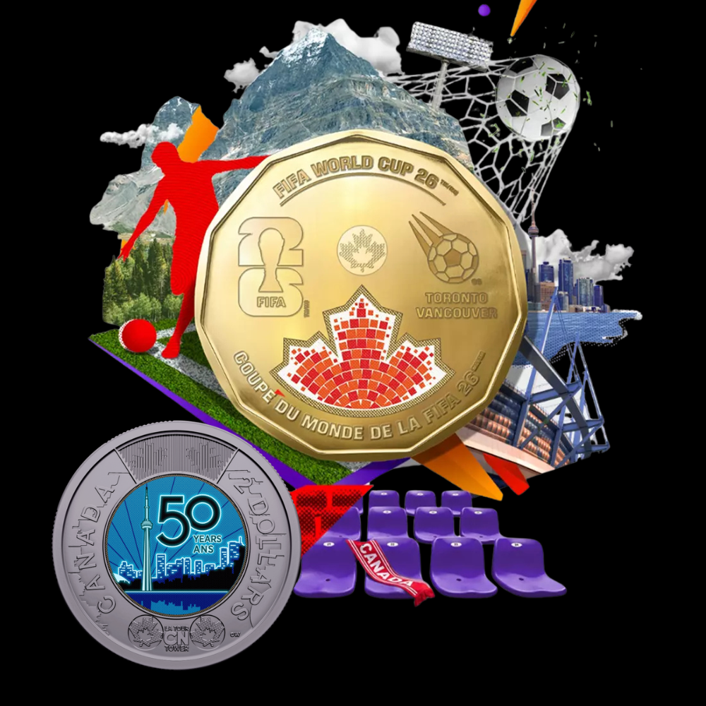 Royal Canadian Mint/Parthava Coin Vancouver Coin Exchange FIFA 2026