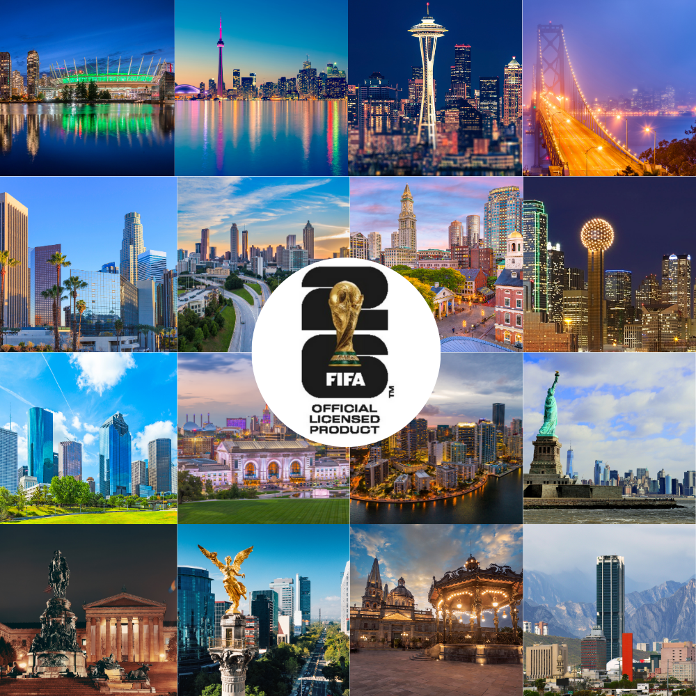 North American Host Cities & Their Memorabilia for World Cup 26™