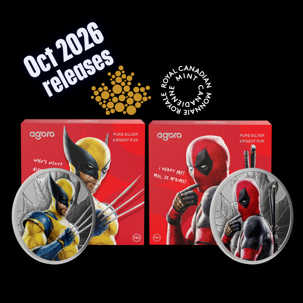 Wolverine & Deadpool Royal Canadian Mint
