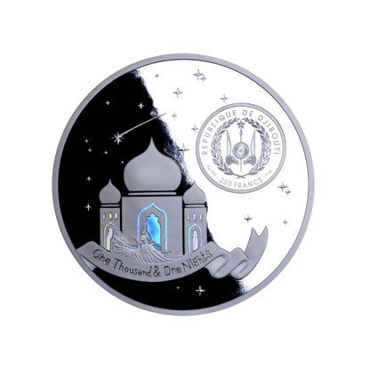1001 Nights Echoes of the Ancient East 2 Oz Silver Coin 2025