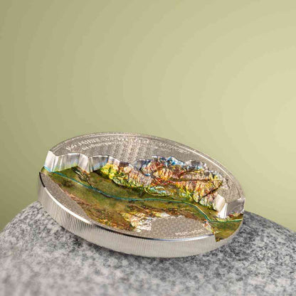 100 YEARS SWISS FRANC IN LIECHTENSTEIN 1 Oz Silver Coin 5 Francs Liechtenstein 2024 - PARTHAVA COIN